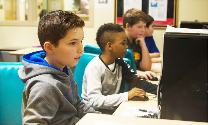 Children Using Computers