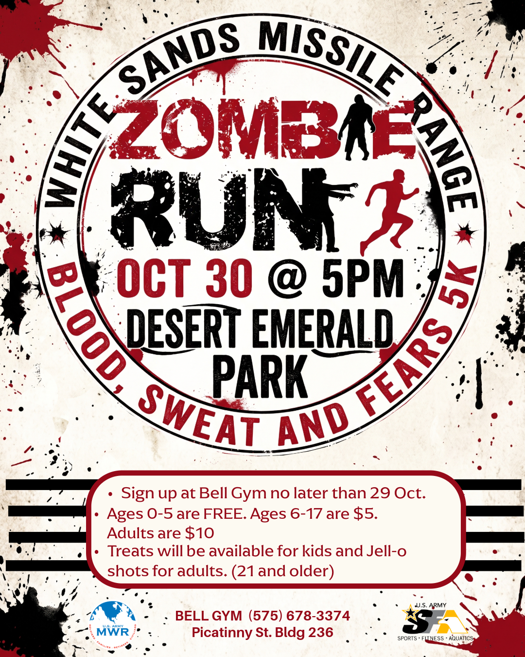 WSMR 5K Zombie Run